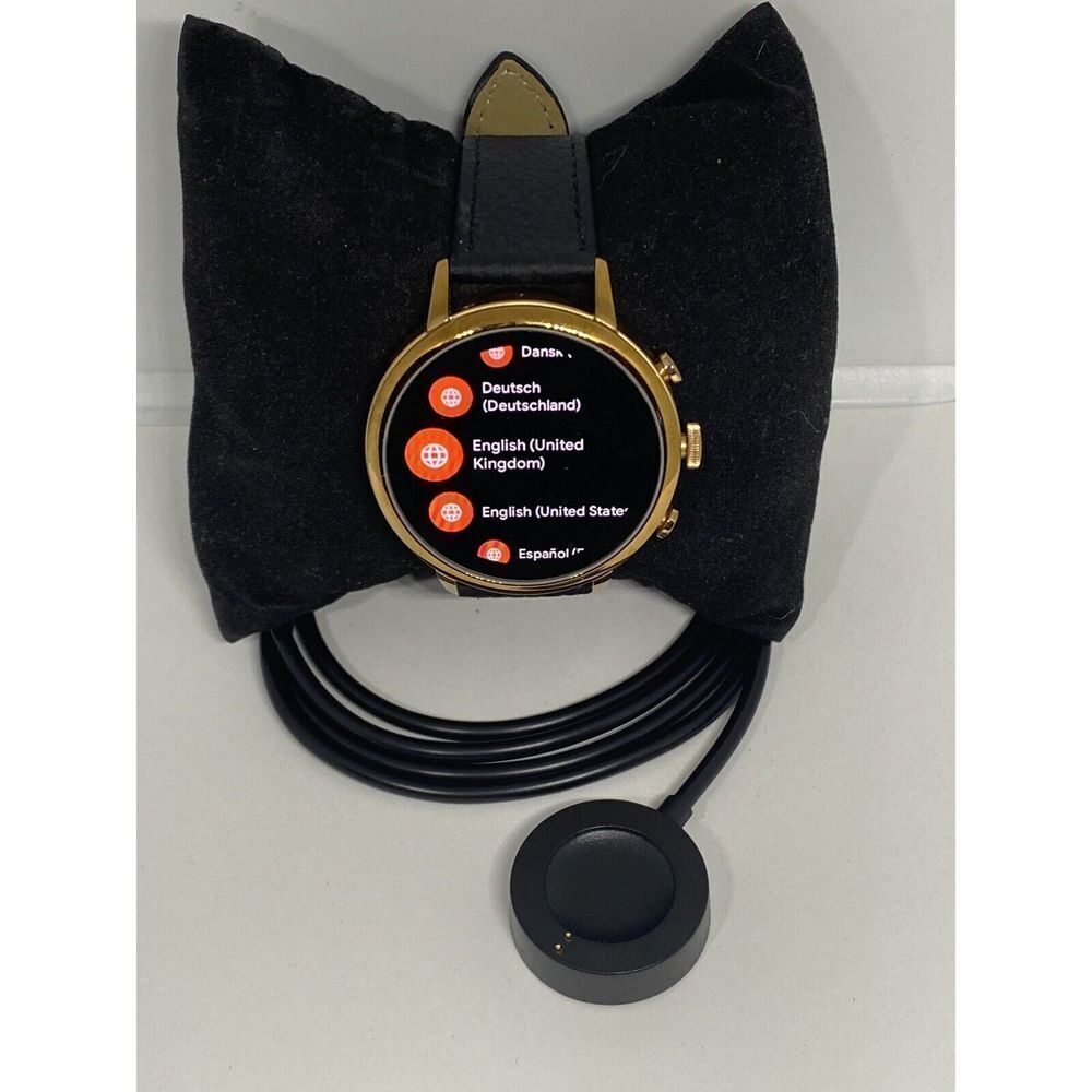 Fossil Gen 4 Authentic Digital Dial Smart Watch Custom Band FTW6016 AB186